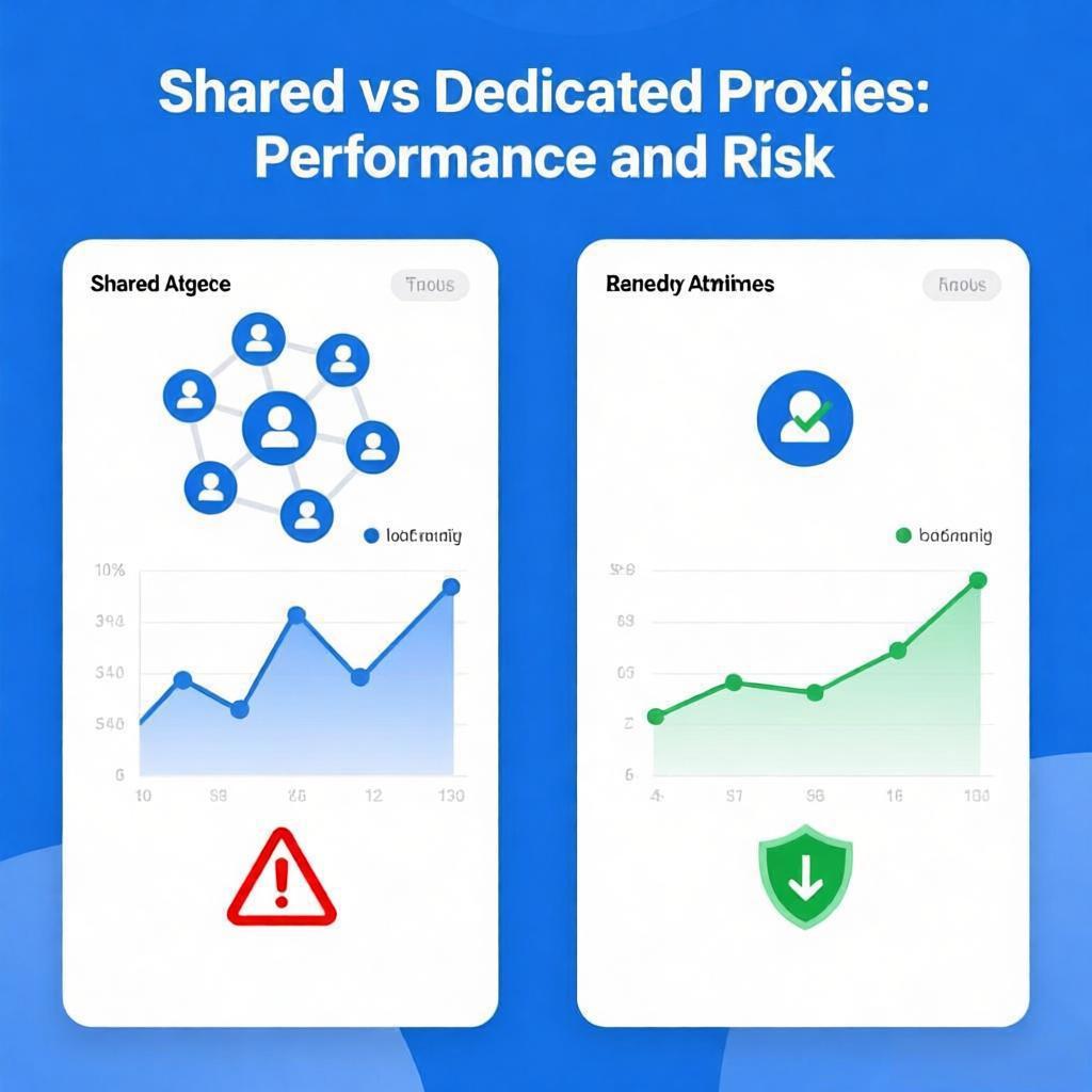 Shared vs Dedicated Proxies: Performance and Risk