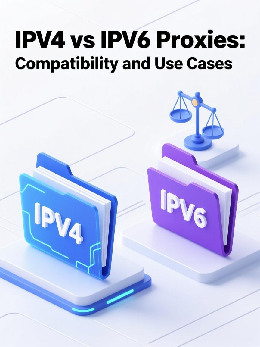 IPv4 vs IPv6 Proxies: Compatibility and Use Cases